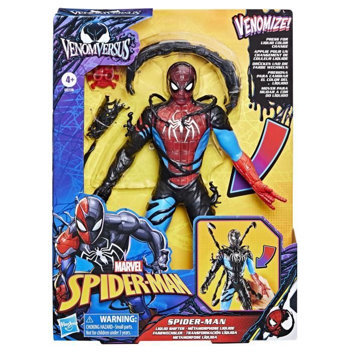 Figurine Spider-Man Marvel VenomVersus Epic World of Action Miles Morales Bolide de course Remix - Figurine pour enfant - Achat & prix