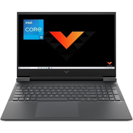PC Portable Gamer HP VICTUS 16d0195nf 16,1" FHD Intel Core i511400H RAM 8 Go 512 Go