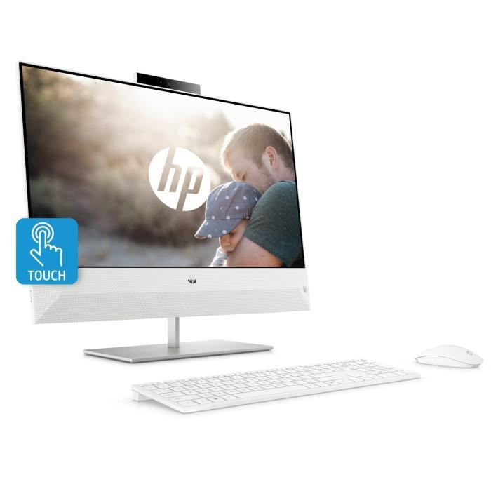 Hp Pc Tout En Un Pavilion 24 Xa0035nf 23 8 Fhd Tactile Intel Core I7 8700t Ram 8 Go Stockage 2 To Webcam Hd Windows 10 Prix Pas Cher Cdiscount