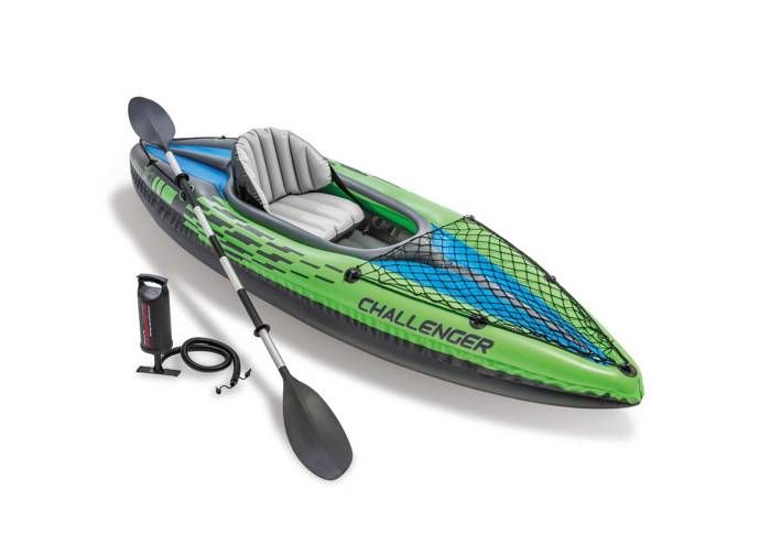 Kayak gonflable INTEX Challenger K1 - 1 place - Vert