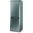 Réfrigérateur congélateur bas INDESIT NCAA 55 NX - 217L (150+67) - Froid statique - L 55cm x H 157cm - Inox-0