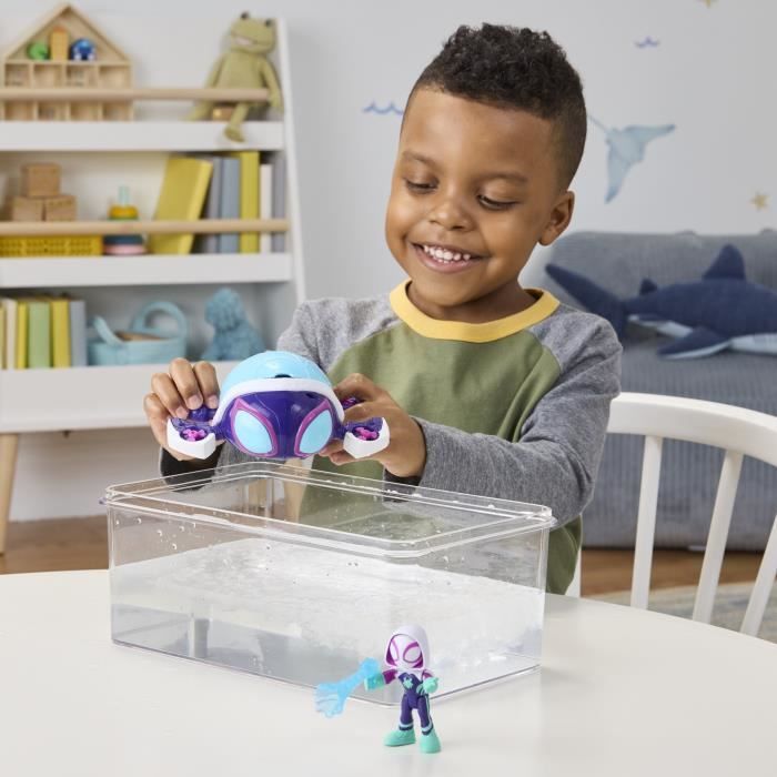 Spidey lance-bulles électronique, jouets de déguisement de super-héros