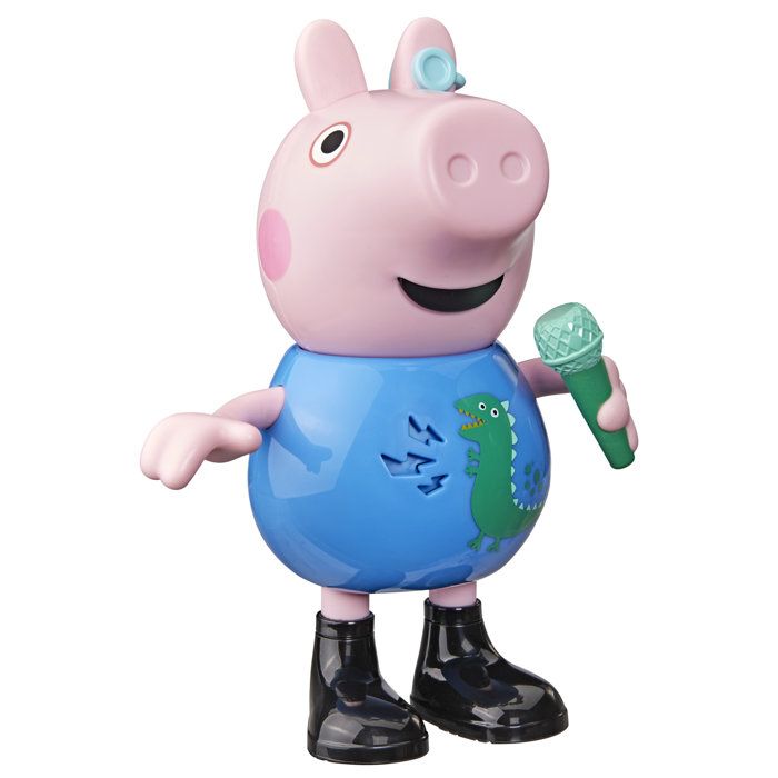 Peppa Pig George blague et chante figurine de 20 cm jouet musical avec plus de 50 sons et chansons dès 3 ans