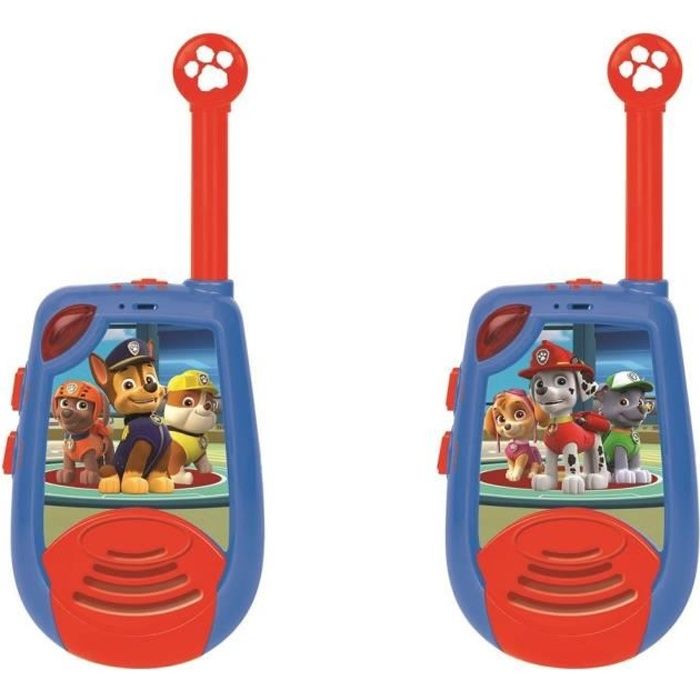 La pat'patrouille - montres talkie-walkie 2 en 1, jeux educatifs