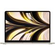 Apple - 13,6" MacBook Air M2 - RAM 8Go - Stockage 256Go - Lumière Stellaire - AZERTY-0