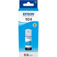 Pack EPSON: Imprimante Multifonction - Ecotank ET-2812 - Jet d'encre 3-en-1 - A4 -Couleur -Wi-Fi -C11CJ67415 + Kit EcoTank 104 Cyan-2