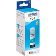 Pack EPSON: Imprimante Multifonction - Ecotank ET-2812 - Jet d'encre 3-en-1 - A4 -Couleur -Wi-Fi -C11CJ67415 + Kit EcoTank 104 Cyan-3