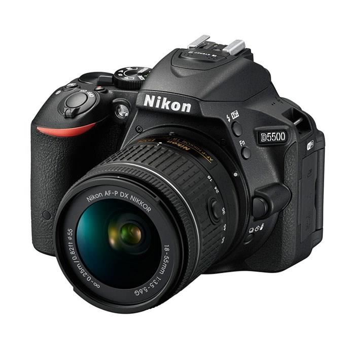 NIKON D5500 Noir + AF-P 18-55VR Appareil photo reflex avec objectif