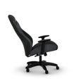 CORSAIR - Chaise de bureau - Fauteuil Gaming - TC60 FABRIC - Tissu Doux - Accoudoirs 3D - Support Lombaire - Gris - (CF-9010035-WW)-3