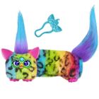 HASBRO Furby DJ Furblets Rain-Bow-Kat, Mini peluche électronique, jouet pour enfant, 45 sons et musiques, dès 6 ans