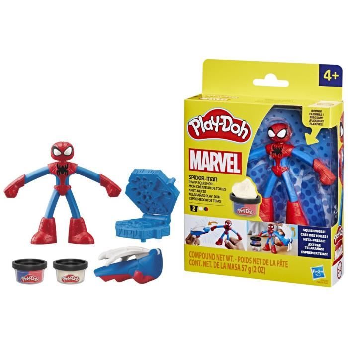 Play Doh Marvel Coffret Mes Aventures de Super héros avec pâte à Modeler [Varies]