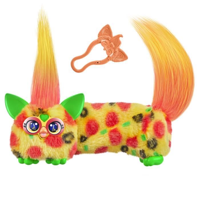 Furby DJ Furblets Pepp-Oh-Roni Mini peluche électronique jouet pour enfant 45 sons et musiques dès 6 ans