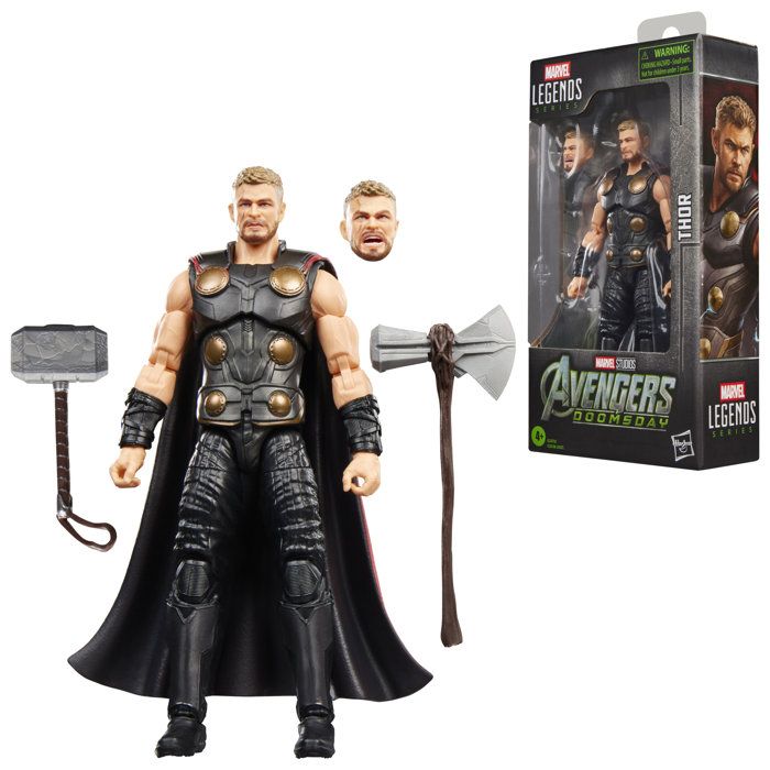 Figurine Thor de collection de 15 cm Marvel Legends Series Avengers : Doomsday dès