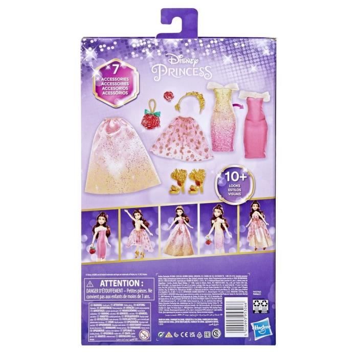 Poupée Belle Disney Princesses Style Series avec accessoires - Cdiscount  Jeux - Jouets