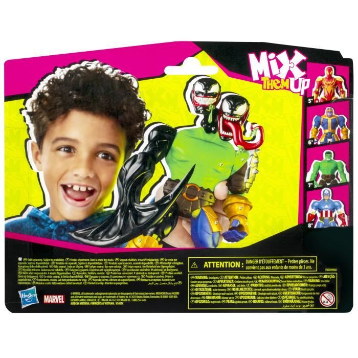 MixMashers Iron Man, figurine 12 cm personnalisable à