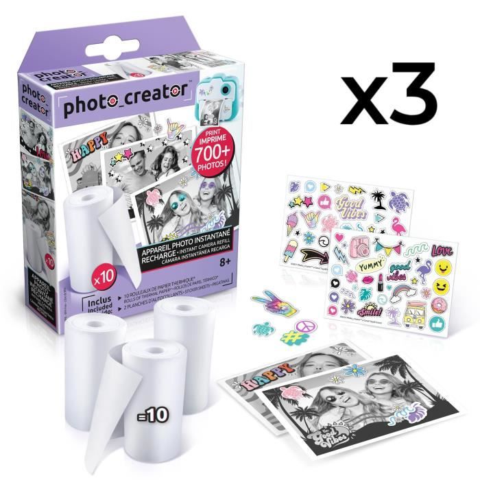 Recharge Photo Creator Pack x3 - Canal Toys