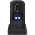 Téléphone mobile à clapet pour senior DORO 6060 LS - Noir - Touche SOS - Écran externe - GSM-0