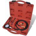 vidaXL Kit à outils de test de pression de l'huile et du moteur-0