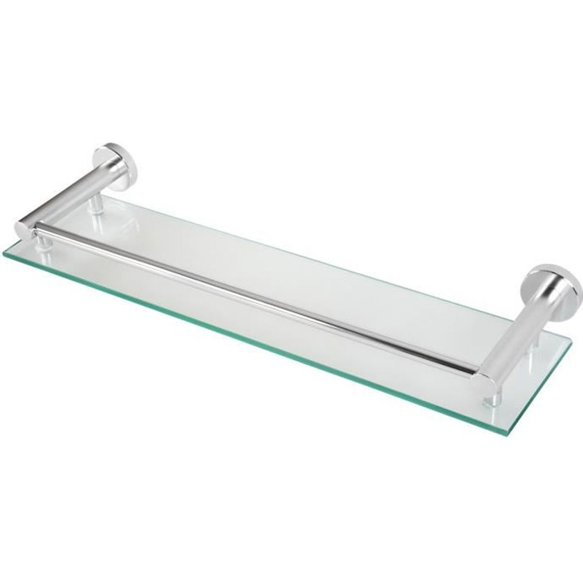 Etagere Murale Pour Salle De Bain En Verre Trempe Et Aluminium Serviteur De Douche Support Mural Largeur 50 Cm Brosses A Dent Achat Vente Etagere Murale Etagere Murale Pour La Sall Cdiscount