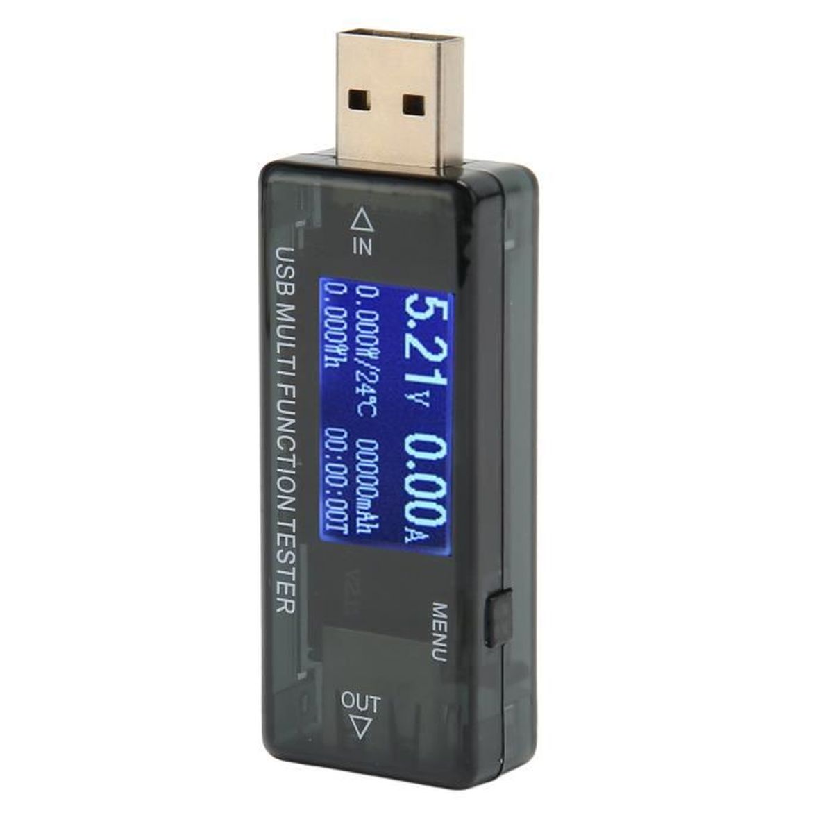 Testeur De Câbles USB/Type-C DT3 - Détection Court-circuit, Fonctionnement 5V/1A, Carte PCB