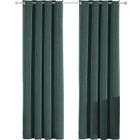 Ystyle Rideau Velours Thermiques Lot De 2, Rideau 100% Occultant, 140×145cm, Rideau Opaque Salon Moderne Vert