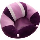 KONVINIT Transat bébé chaise cébé aassis confort doux velours jouet support pour s'asseoir dans maison 45*30CM 3-16 mois ( Violet )