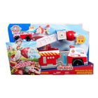 SPINMASTER Camion de pompier + figurine Marcus - dès 3 ans - Fire Rescue - La Pat'Patrouille