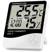 Hygromètre Digital LCD Température Humidité Compteur Home Home Station Thermomètre Electronic Thermomètre EXTÉRIEUR EXTÉRIEUR