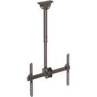 StarTech.com Ceiling TV Mount - 1.8' to 3' Short Pole - Full Motion - Supports Displays 32 to 75" - For VESA Mount Compatible