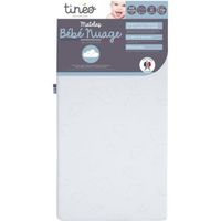 Tinéo - Matelas bébé 60x120cm Basic déhoussable