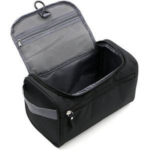 Sac de Toilette Imperm/éable Suspendue Trousse de Rasage de Voyage Grande Capacit/é Trousse de Maquillage,Bleu Fonc/é JooNeng Trousse de Toilette pour Homme et Femme