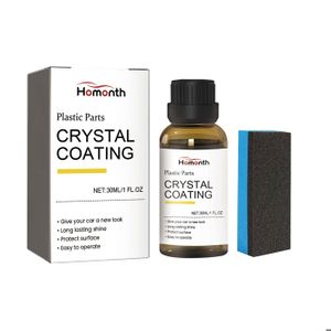 Kit De Réparation Anti-rayures Pour Tableau De Bord Voiture | Cire Nano-technologie + éponge - Rénove Intérieur En Minutes