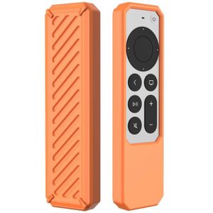 eps10 vecteur orange télécommande tv ligne art icône isolé sur fond blanc.  symbole de contour de télécommande de télévision dans un style moderne  simple et plat pour la conception de votre site