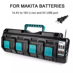 CHARGEUR MACHINE OUTIL Chargeur 4K américain - Makita-Chargeur de batteri