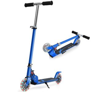 Mondo Toys - Scooter FROZEN - La Reine des Neiges - Trottinette 2 roues  pliable en aluminium avec plateau extra grip et guidon réglable enfant /  fille