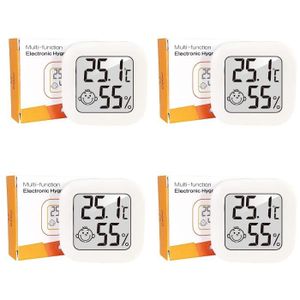 6 pcs Mini thermometre interieur maison-termometro higrometro