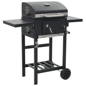 BARBECUE Style6447Gril de Barbecue au charbon de bois PROFESSIONNEL - Barbecue Grill Pour camping Cuisine extérieure - et étagère inférieure