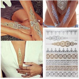 Tatouage Temporaire Femme Or