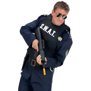 Garçons Filles Vêtements enfants SWAT GILET CAP et gonflable Gun 3pc Fancy Dress New 
