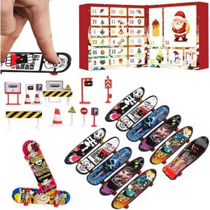 FINGER SKATE - BIKE  2022 Calendrier De L'Avent Mini Finger Skateboard 