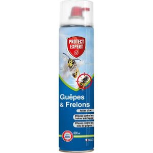 PIÈGE NUISIBLE JARDIN PROTECT EXPERT GUEP600 Aerosol Guepes & Frelons 60
