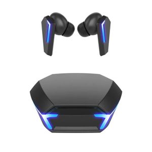 CASQUE - ÉCOUTEURS Ecouteurs Bluetooth Design Avec Boitier de Charge 
