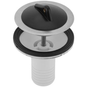 SIPHON DE LAVABO PRIMEMATIK - Vanne pour évier, vasque diamètre 70 mm et tube de sortie 35 mm