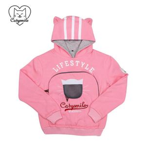 Pull kangourou chat Cdiscount