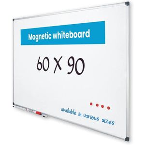TABLEAU - PAPERBOARD Vivol Tableau blanc Magnétique 60x90 cm panneau bl