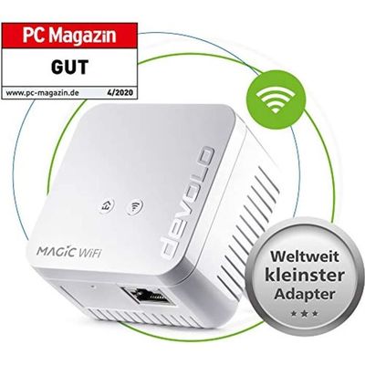 Kit CPL Wifi - Devolo dLAN 200 AV Wireless N (CPL Starter Kit) 1842 -  Cdiscount Informatique