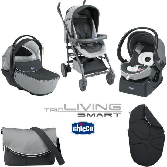 Poussette trio store living smart elegance
