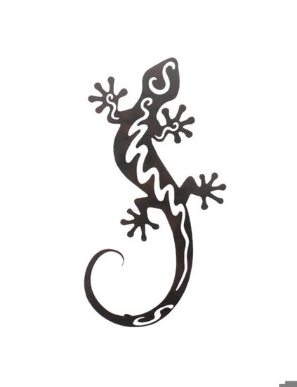 Raie Manta Tiki Sticker Adhésif Couleur Lézard Taille:12 Cm Couleur : Jaune