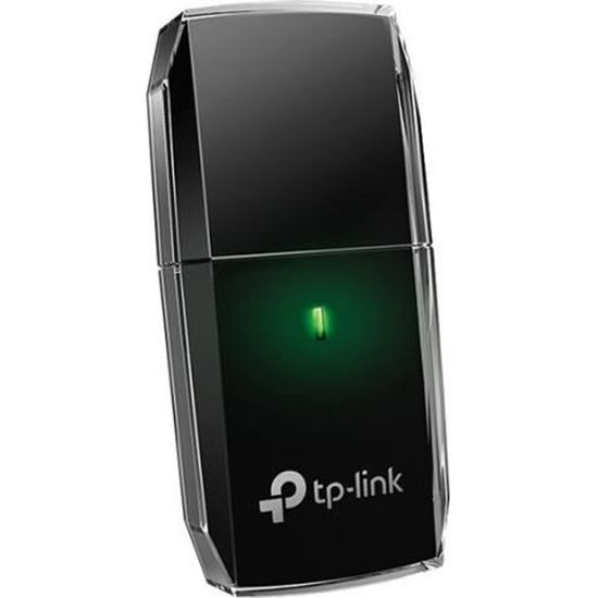 TP-Link Clé WiFi Puissante AC 600 Mbps,  Archer T2U  adaptateur USB wifi, dongle wifi, Windows 11/10/8.1/8/7/XP, Mac OS X