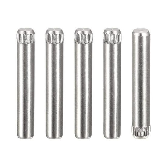 Sourcing Map 50Pcs 3mm X 18mm Goupille 304 INOX Acier Étagère Chevilles